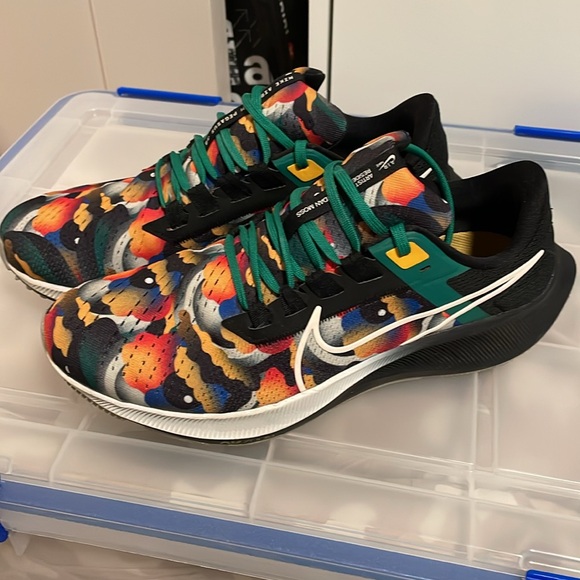 Men’s Nike Air Zoom Pegasus 10.5 All Ways Jordan Moss Running Shoes - Picture 8 of 8